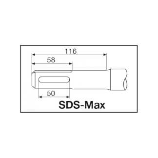 Туннельный бур SDS-Max 55X310, шт