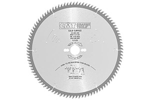 Пильные диски по искусственному камню Corian/Кориан и монолитным пластикам Серия 223 CMT