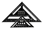 Угольники плотницкие алюминиевые метрические CTR WOODWORK