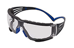 3M™ SecureFit™ SF400 SF401SGAF-BLU-EU Очки открытые защитные из поликарбоната с покрытием Scotchgard™, цвет линз прозрачные с обтюратором