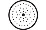 Шлифовальный диск GALAXY 150мм Multifit (50 отверстий), зерно 180