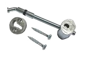 Комплект углового редукторного крепежа для перил 13.950 ZIPBOLT