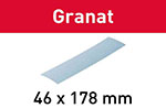Мат.шлиф. Granat P 80, компл. из 10 шт. STF 46X178 P80 GR/10