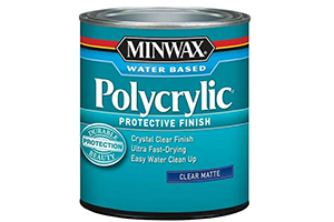 Полиуретановый лак на водной основе Polycrylic/Поликлирик Minwax