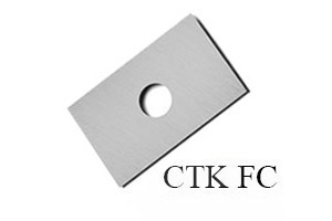 Ножи сменные твердосплавные 4 режущие кромки 1 отверстие CTK FC прямоугольные