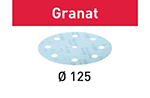 Мат.шлиф. Granat P1000, компл. из 50 шт. STF D125/90 P1000 GR 50X