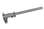 Штангенциркуль 200/50 мм, 0,02 мм, точная регулировка, винтовой фикс. /Kinex/