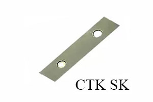 Ножи сменные из твёрдого сплава 2 режущие кромки 2 отверстия CTK SK Тип 3 параллелограмм