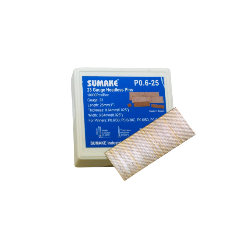 Шпилька Sumake P0.6-25 уп.10000 шт.  25 mm- 0.64 mm    