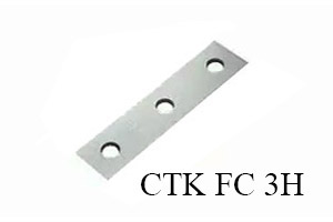 Ножи сменные твердосплавные 4 режущие кромки 3 отверстия CTK FC 3H прямоугольные