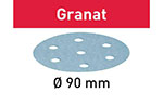 Мат. шлиф. Granat P 500, компл. из 100 шт. STF D90/6 P 500 GR /100