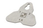 Каттер - цикля с радиусами R1, R1,5 и R2 мм CUT-01 Woodwrork из инструментальной стали