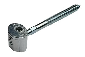 Стяжка-шуруп прямая 13.600 крепеж для лестниц ZIPBOLT
