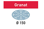 Мат.шлиф. Granat P180, компл. из 100 шт.  STF D150/48 P180 GR/100