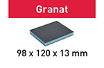 Губка.шлиф. Granat 120, компл. из 6 шт.  98x120x13 120 GR/6