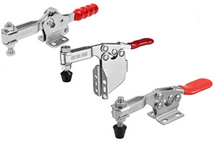 Зажимы Toggle Clamps / Тогл Клампс с горизонтальной рукояткой Woodwork/Вудворк 