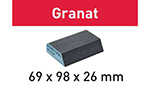 Шлифовальная губка Granat 69x98x26 120 CO GR/6