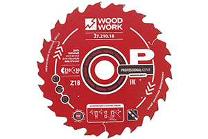 Пильные диски для продольного реза дерева Серия 27 Профессионал Woodwork/Вудворк