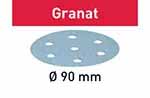 Мат. шлиф. Granat P 800, компл. из 50 шт. STF D90/6 P 800 GR /50
