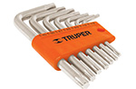 Набор шестигранных ключей TORX-7 Truper