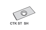Нож поворотный CTK ST  20.0x14.3x2.5 SH  KCR08