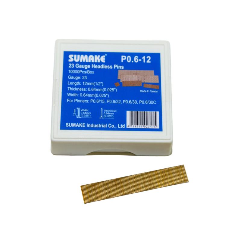 Шпилька Sumake P0.6-12 уп.10000 шт. 12 mm- 0.64 mm   