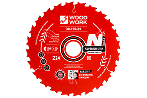 Пильные диски для древесины с гвоздями Серия 30 Премиум Woodwork/Вудворк