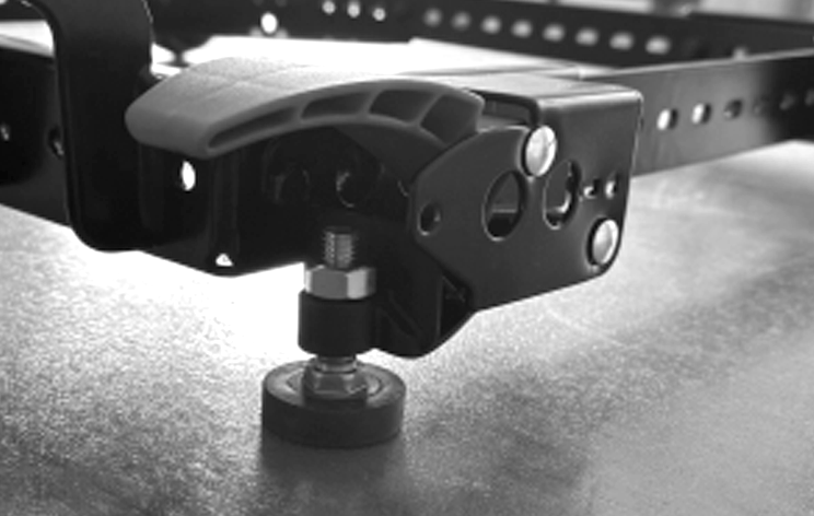 Передвижная регулируемая база MOB-350 Woodwork для станков до 300 кг