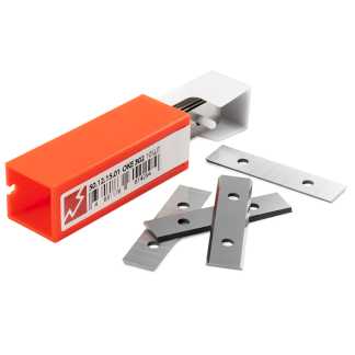 Ножи сменные из твёрдого сплава 2 режущие кромки 2 отверстия CTK ST Woodwork