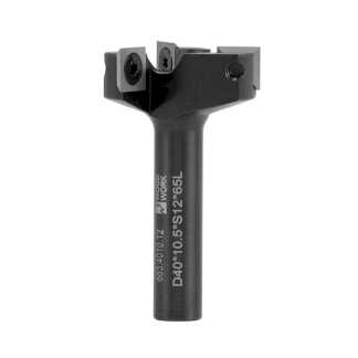 Фреза фуговальная, смен.ножи HM Z3 D=40 I=10.5 L=65 S=12