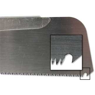 Ножовка ZetSaw 07101  Dozuki  150 мм с врезным зубом; 18TPI; толщина 0,3 мм
