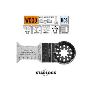 Погружное пильное полотно для древесины 35 мм ( 5 шт) STARLOCK