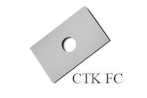 Ножи сменные твердосплавные 4 режущие кромки 1 отверстие CTK FC прямоугольные