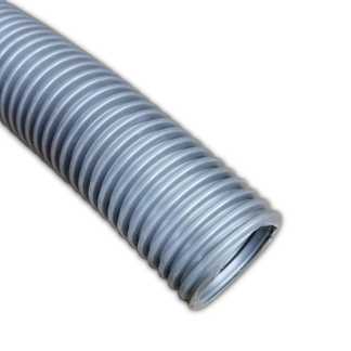 Универсальный гибĸий шлaнг для пылесоса антистатический серебристый
