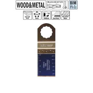 Погружное пильное полотно  32 мм для древесины и металла (50 штук)