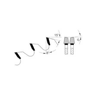 Диски подрезные для раскроечных центров WOODWORK ISHAD/ВУДВОРК ИШАД (Израиль)