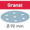 Мат. шлиф. Granat P 1500, компл. из 50 шт. STF D90/6 P 1500 GR /50