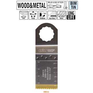 Погружное пильное полотно "extra-long"  32 мм для древесины и металла