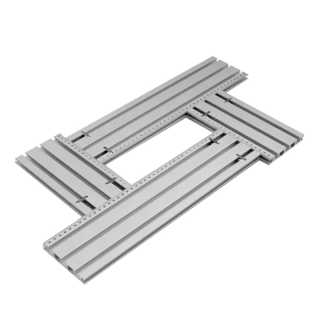 Комплекты алюминиевых профилей T-track TR299 для фрезерных шаблонов