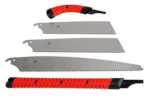 Комплект пил Kataba 5 Shark Saw / Катаба 5 Шарк Соу - две рукоятки и три полотна 225 / 265 / 330 мм