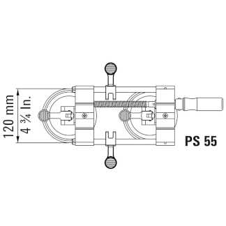 Вакуумный зажим для листовых метериалов  BE-PS55