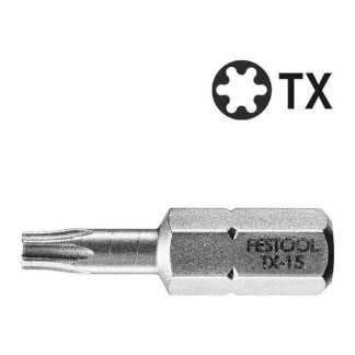 Бит Torx TX 15 компл. из 10шт. AQ TX 15-25 /10