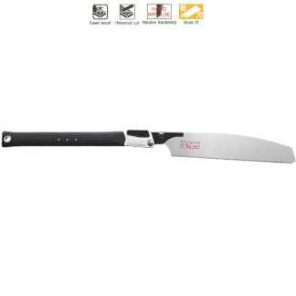Ножовка ZetSaw 18401  Kataba  VIII 265 складная 265 мм; 15TPI; толщина 0,6 мм для плотников