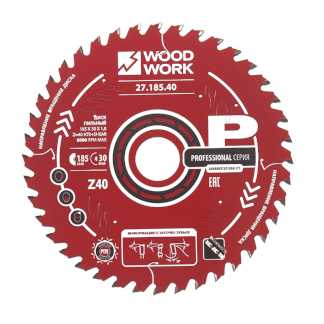 Пильные диски для поперечного реза дерева Серия 27 Woodwork