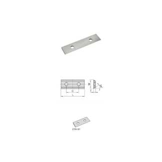 Ножи сменные из твёрдого сплава 2 режущие кромки 2 отверстия CTK ST Woodwork