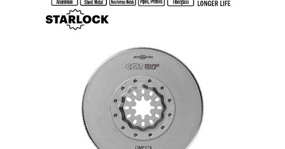 CMT-SHOP - Купить Диск радиусный 85 мм BIM STARLOCK CMT OMF174-X1 Серия .