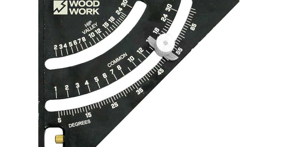 CMT-SHOP - Угольник плотницкий PTR-152 WOODWORK со скользящим упором и ...