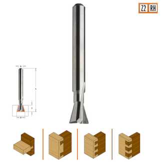 Фреза концевая CMT Hoffman W2 D=7,9 I=6,0 S=6,0 L=43,0 