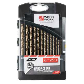 Набор свёрл по металлу HSS M35 Woodwork/Вудворк