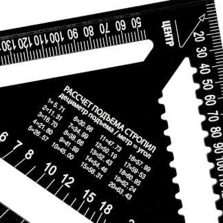 Угольники плотницкие алюминиевые метрические CTR WOODWORK